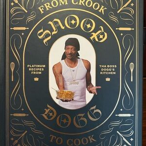 Snoop Dogg's Culinary Journey Cookbook - Black and Gold